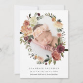 Aankondiging van Rustic Bloom Birth (Voorkant)