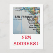 Aankondiging van San Francisco New Address (Voorkant)
