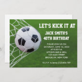 Aankondiging van speciale feestdag voor Voetbal (Voorkant / Achterkant)