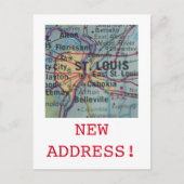 Aankondiging van St. Louis New Address (Voorkant)