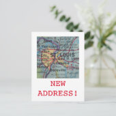 Aankondiging van St. Louis New Address (Staand voorkant)