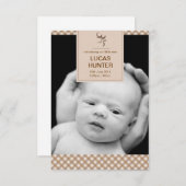 Aankondiging van Stag Birth (Voorkant / Achterkant)