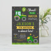 Aankondiging van trekkerij-Boerderij (Staand voorkant)