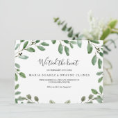 Aankondiging van Tropisch groene Eucalyptus Elopem (Staand voorkant)