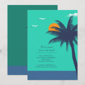 Aankondiging van tropische klimaatbewegingen (Voorkant / Achterkant)