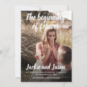 Aankondiging van Verloving Foto vanaf Forever  (Voorkant)