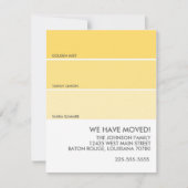 Aankondiging van verplaatsing van verfstaal (Voorkant)