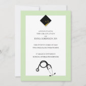 Aankondiging van verpleegkundig Afstuderen (Voorkant)