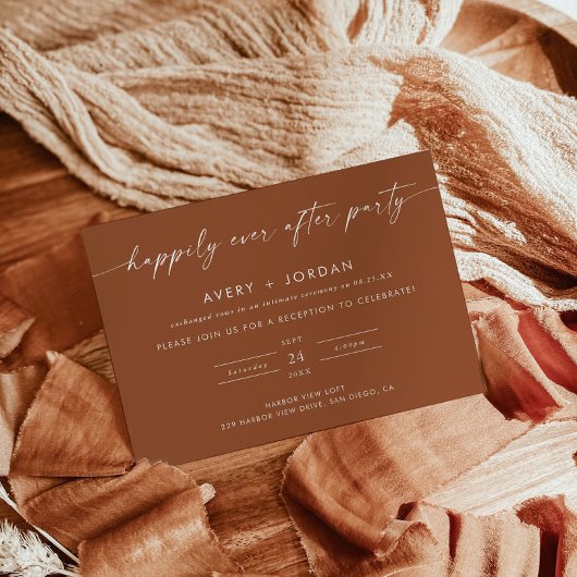 Aankondiging van weglopen | Happily Ever After Fee
