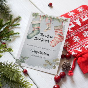 Aankondiging van zwangerschap hoe meer de merrier