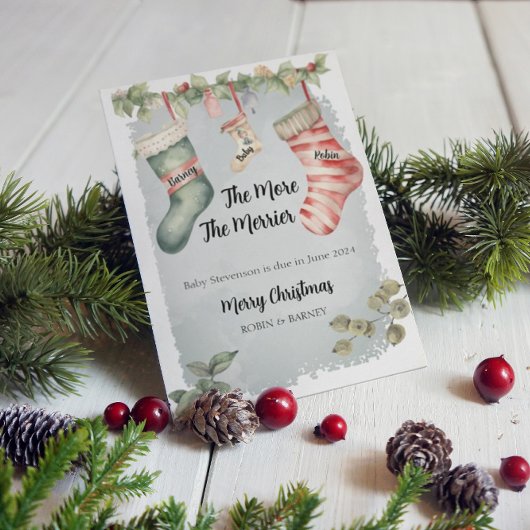 Aankondiging van zwangerschap hoe meer de merrier