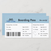 Aankondiging van zwangerschap met reis thema voor (Voorkant / Achterkant)