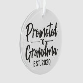 Aankondiging van zwangerschap - ornament (voorkant)