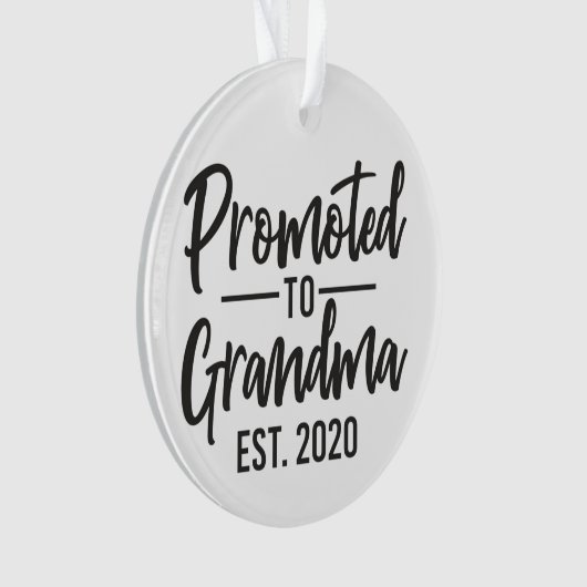 Aankondiging van zwangerschap - ornament (voorkant)