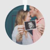 Aankondiging van zwangerschap - ornament (achterkant)