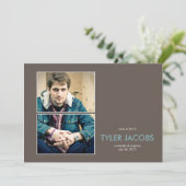 Aankondiging verbonden foto-Afstuderen (Staand voorkant)