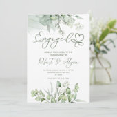 Aankondiging verloving (Staand voorkant)