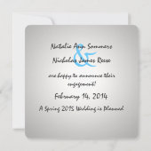 Aankondiging verloving Ring Foto (Achterkant)