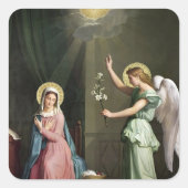 aankondiging; vierkante sticker (Voorkant)