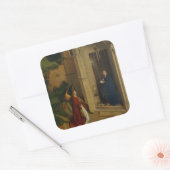 Aankondiging Vierkante Sticker (Envelop)
