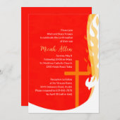 Aankondiging voor dove- en kruisbevestiging (Voorkant / Achterkant)