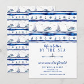 Aankondiging voor het verplaatsen van schepen (Voorkant / Achterkant)