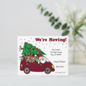 Aankondiging voor vakantieverplaatsing - 4,25x5.5- (Staand voorkant)