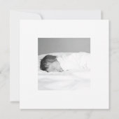 Aankondiging waterverf Nautical Anchor Baby Boy (Achterkant)