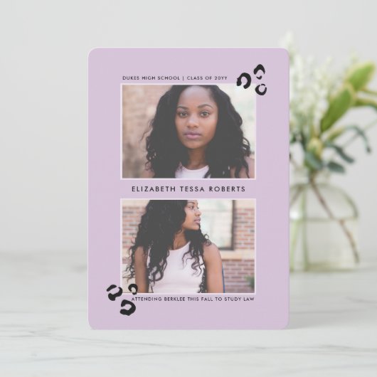 Aankondiging Wild One Afstuderen (Staand voorkant)