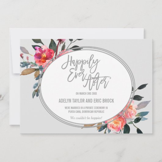 Aankondiging winterdepletie Wreath Elopement (Voorkant)