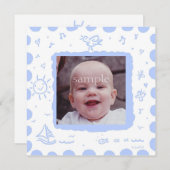 Aankondiging zaadvogel (Voorkant / Achterkant)