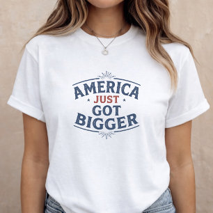 Aankondiging zwangerschap 4 juli aanstaande moeder t-shirt