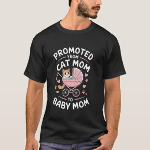 Aankondiging Zwangerschap Baby Onthulling Bevorder T-shirt