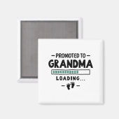 Aankondiging zwangerschap eerste kleinkind - Bevor Magneet (Voorkant / Achterkant)