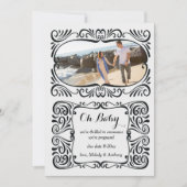 Aankondiging zwangerschapsfoto (Voorkant)