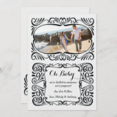 Aankondiging zwangerschapsfoto (Voorkant / Achterkant)