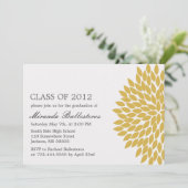 Aankondigingen gele ontwerpcursus (Staand voorkant)