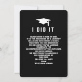 Aankondigingen moderne, oude graad (Achterkant)