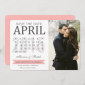 Aankondigingen Save the Date Agenda | Trouwen (Voorkant / Achterkant)