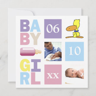 Aankondigingen van Baby Girl