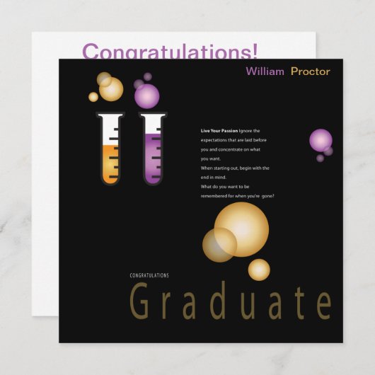 Aankondigingen van de apothekersgraad (Voorkant / Achterkant)