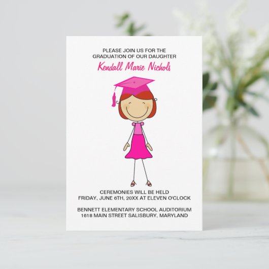 Aankondigingen van de elementaire opleiding (Staand voorkant)