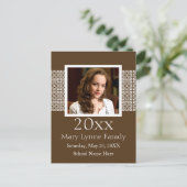 Aankondigingen van de fotograafpartij (Staand voorkant)