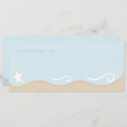 Aankondigingen van Sail Away Moving (Voorkant / Achterkant)