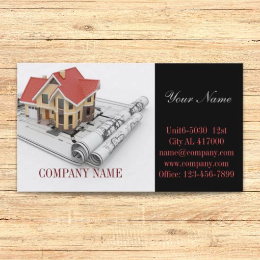 Aanleg renovatie Home Remodeling Contractor Constr Visitekaartje