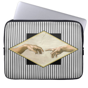 Aanmaak van Adam Stripes Laptop Sleeve