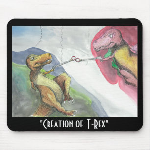 Aanmaak van T-Rex Muismat