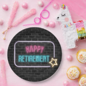 Aanmelden bij speciale brick-Bord voor ouderdomspe Papieren Bordje (Feest)