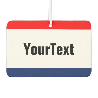 Aanmelding voor autoverkoop Aanpassing aan persoon Luchtverfrisser