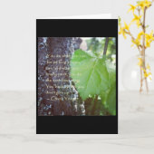 Aanmoediging Blank Note Kaart (Gele Bloem)